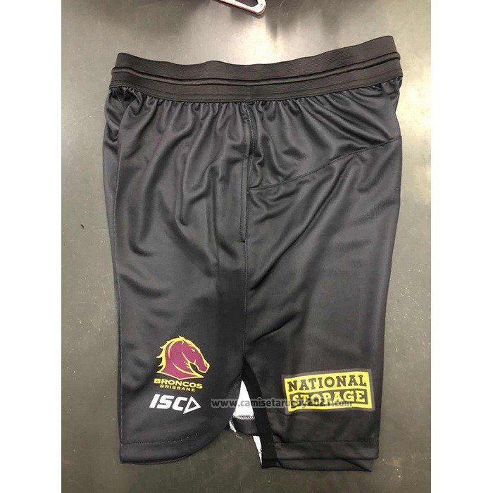 Pantalones Cortos Brisbane Broncos Rugby 2021 Gris